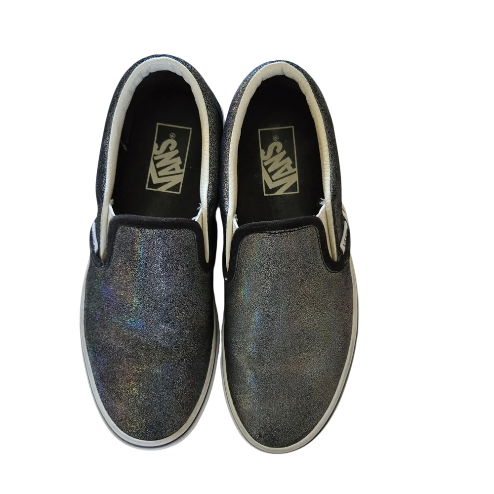 Vans Womens Black‎ Slip-On Shoes - Picture 3 of 13